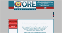 Desktop Screenshot of corelectronics.com